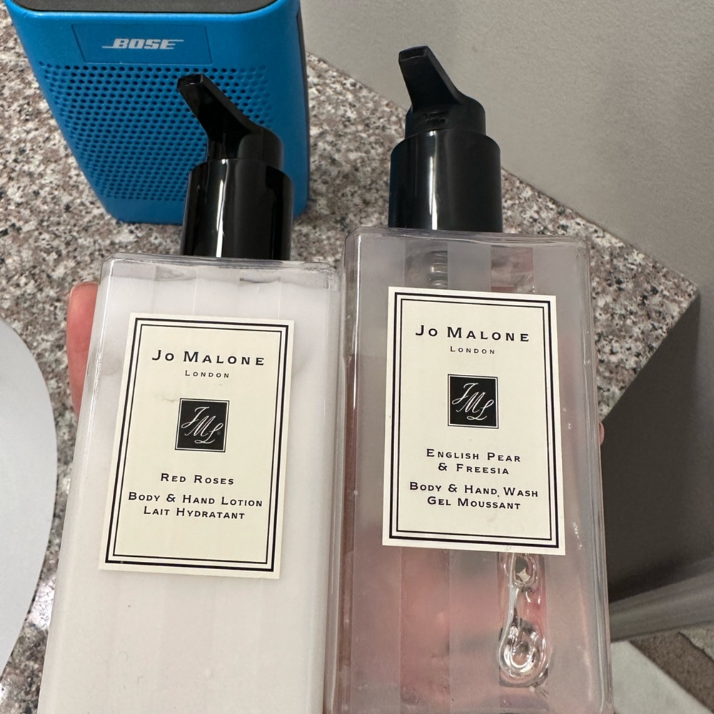 Jo malone soap and lotion